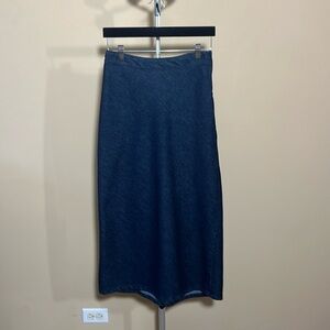 Jeans midi skirt